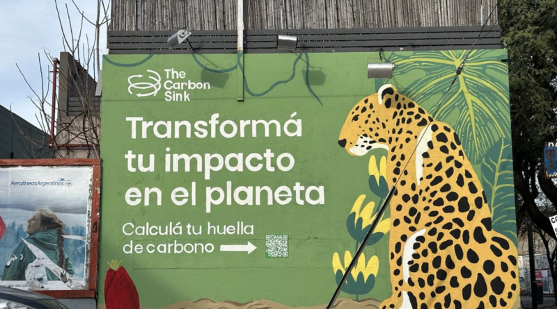 Un mural en Buenos Aires por la Conciencia Ambiental»