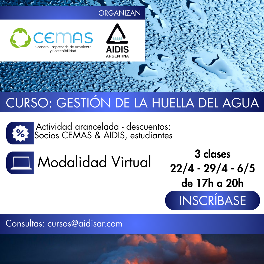 GESTIÓN DE LA HUELLA DEL AGUA