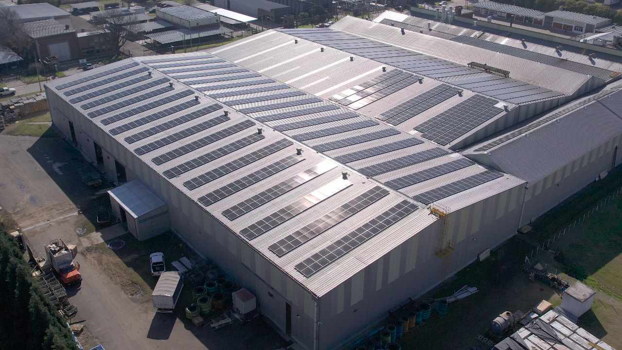 Transición energética:Santa Fe ahora tiene la mayor planta solar de autoconsumo.
